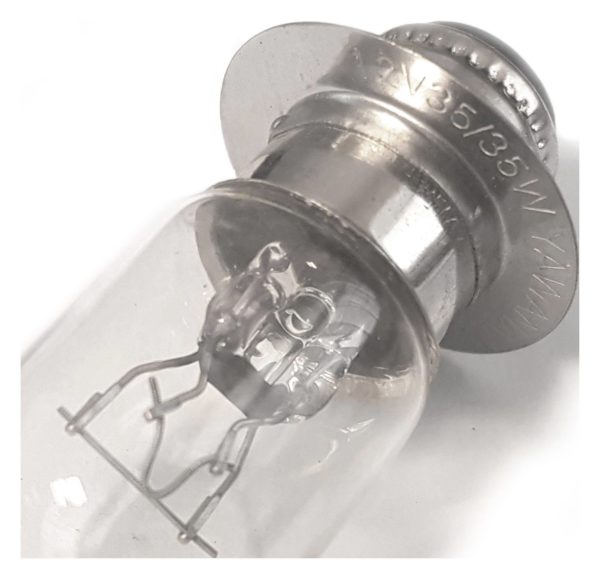 Bike It 12V 35/35W Bulb Double Filament T9mm P15D-25-1 Halogen H6M