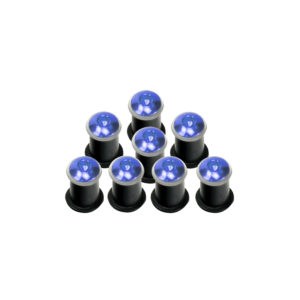 Bike It Fairing Bolts Blue Screws Nuts And Rubbers