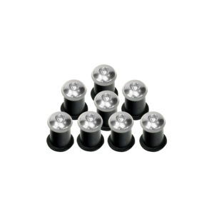 Bike It Fairing Bolts Chrome Screws Nuts And Rubbers