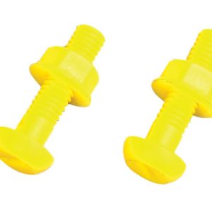 Bike It Number Plate Bolts And Nuts Yellow 50Pcs
