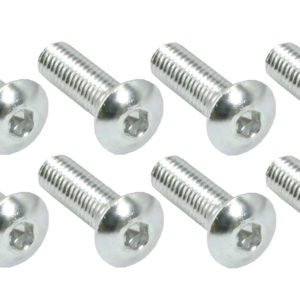 Bike It Screen Bolts Chrome 8Pcs