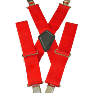 Bike It red Motorcyclist Braces