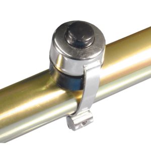 Bike It Button Horn Individual Clamp On Chrome
