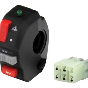 Bike It Universal ATV Switch Gear Horn/Inds/Haz/Led – 5 Wire Block Connector