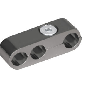 Bike It Gunmental Triple Control Cable/Pipe Separator