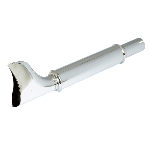 Universal Silencer 20In Tailfin- Fixed Baffle- 45mm Id (R-557)