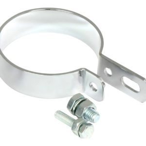 Bike It Universal Exhaust Mounting Bracket 2 1/2″ Pipe Fitment Central Hanger