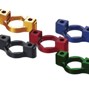Pair of Red 22mm BikeTek Front Fork Adjusters