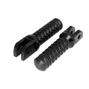 BikeTek Ally Footpegs With Slider (Pair) Suzuki Front Black SU11F