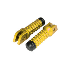 BikeTek Ally Footpegs With Slider (Pair) Honda Front Gold HD11F