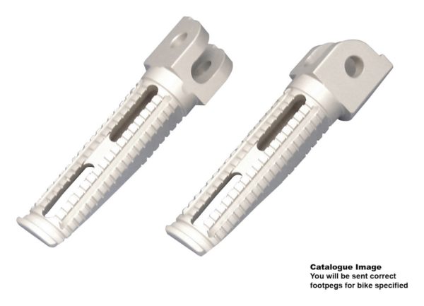 BikeTek Billet Aluminium Race Pegs Yamaha Pillion Alloy #160AL
