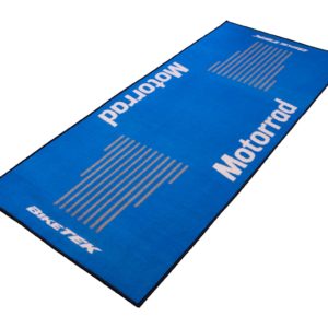 BikeTek Series 3 Motorrad Logo Garage Mat 190 X 80cm