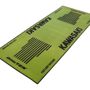 BikeTek Series 3 Kawasaki Logo Garage Mat 190 X 80cm