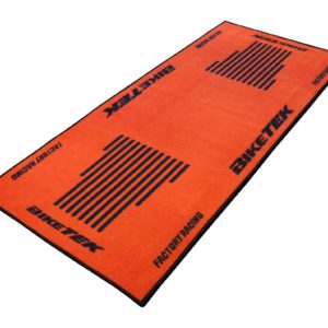 BikeTek Series 3 Orange Black Garage Mat 190 X 80cm