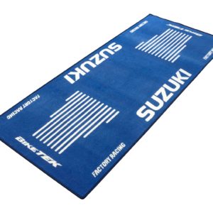 BikeTek Series 3 Suzuki Logo Garage Mat 190 X 80cm