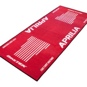 BikeTek Series 3 Aprilia Logo Garage Mat 190 X 80cm