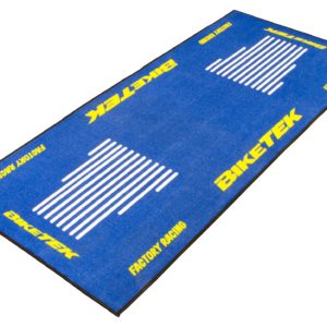 BikeTek Series 3 Blue White Yellow Garage Mat 190 X 80cm