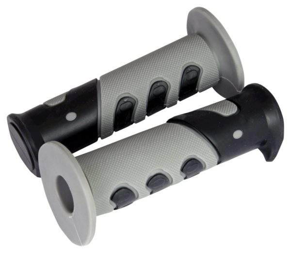 Bike It MX Competition Grips Grey / Black