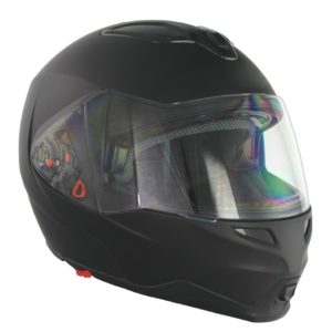 GSB G-339 Adult Flip Road Helmet Plain Black Matt – Small
