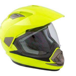 GSB XP-14A Adult Adventure Road Helmet Plain Fluoro Yellow Gloss – Large