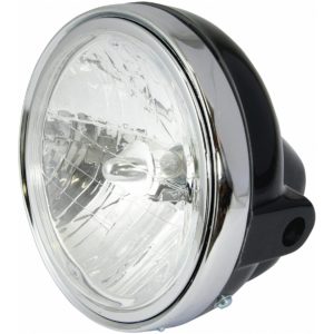 Headlight Universal 7″ Round Black