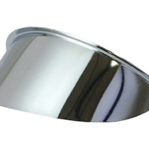 Bike It Chrome 4 1/2″ Bates-style Headlight Visor
