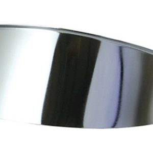 Bike It Chrome 5 3/4″ Bates-style Headlight Visor