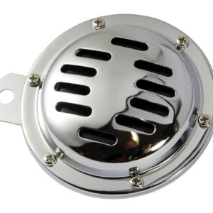 Slitted Chrome Universal Horn – 12V