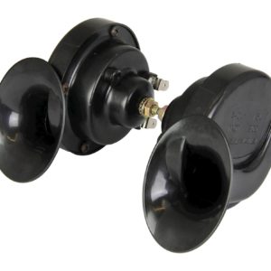 Black Twin Pack Snail Horn – 12V