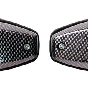 Bike It Original Fairing Indicators With Carbon Body And Clear Lens