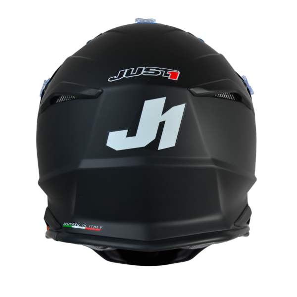 Just1 J39 Motocross Helmet Solid Black Matt L - Image 3