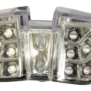 Bike It LED Rear Tail Light With Clear Lens And Integral Indicators for MV AGUSTA F4 models