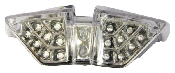 Bike It LED Rear Tail Light With Clear Lens And Integral Indicators for MV AGUSTA F4 models