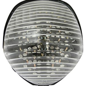 Bike It LED Rear Tail Light With Clear Lens And Integral Indicators – #S059