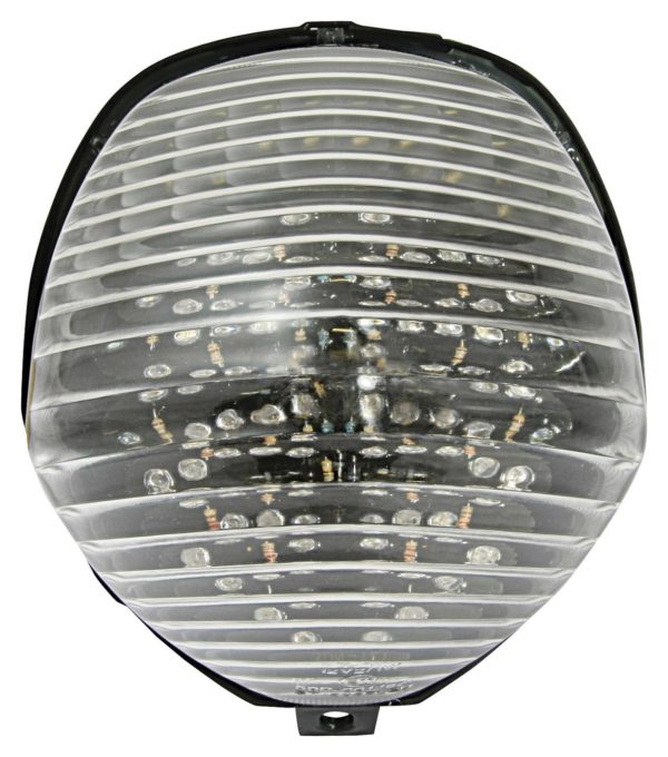 Bike It LED Rear Tail Light With Clear Lens And Integral Indicators - #S059
