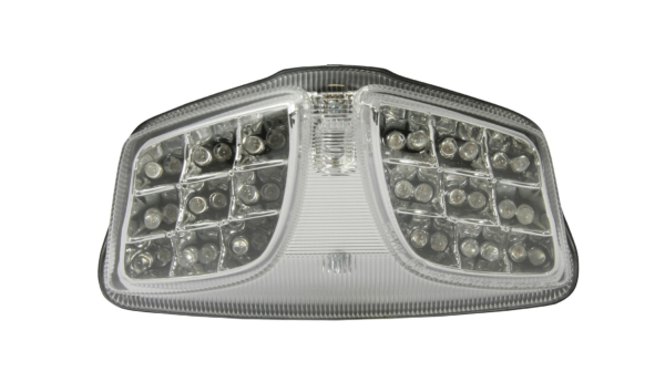 Bike It LED Rear Tail Light With Clear Lens And Integral Indicators for SUZUKI GSXR600/750 K8 '08- and GSXR1000 K9 '09-