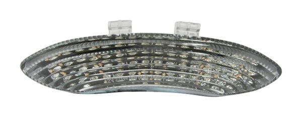 Bike It LED Rear Tail Light With Clear Lens And Integral Indicators for Triumph 675 '05-'06 and Street Triple '07-'12