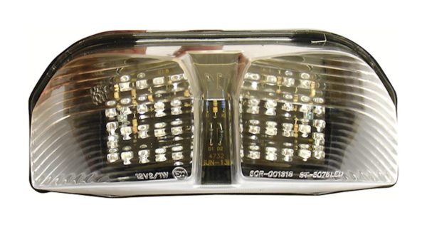 Bike It LED Rear Tail Light With Clear Lens And Integral Indicators for Yamaha FZ1 Fazer '06-'07