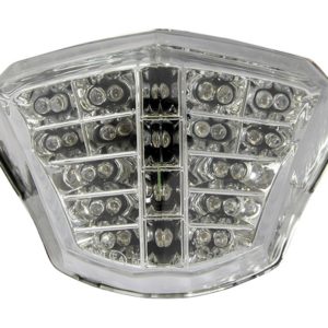 Bike It LED Rear Tail Light With Clear Lens And Integral Indicators for Yamaha XJ6 and Diversion ’09- models