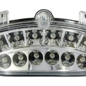 Bike It LED Rear Tail Light With Clear Lens And Integral Indicators for Yamaha V-MAX ’09-