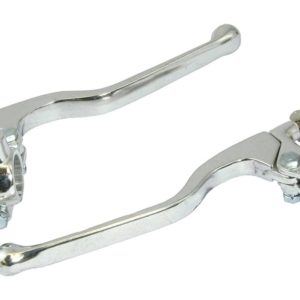 Bike It Lever Assembly Universal Long Chrome (With Mirror Boss) Pair