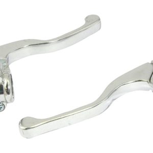 Bike It Lever Assembly Universal Short Chrome (Without Mirror Boss)
