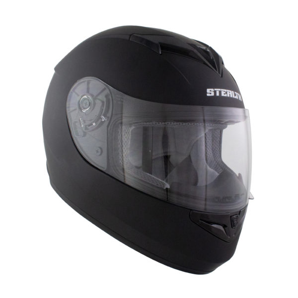 Stealth Full Face Helmet V121 Matt Black - L