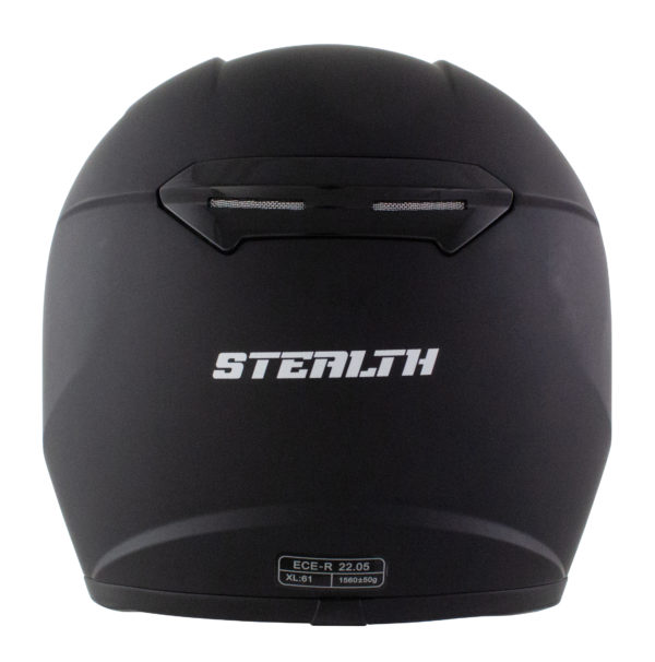 Stealth Full Face Helmet V121 Matt Black - L - Image 5