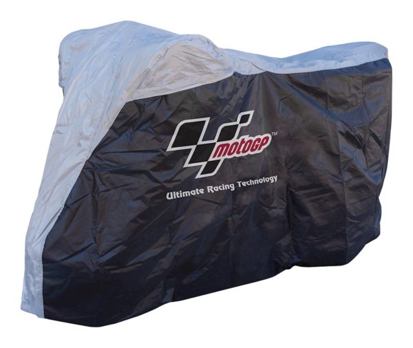 MotoGP Rain Cover - Black/Grey - Large Fits 750-1000cc