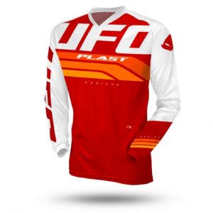 UFO Horizon MX Jersey Red/White – Large