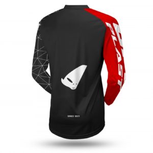 UFO Tecno Jersey Black/Red – Large