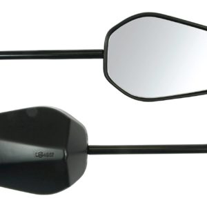 Bike It Black Universal Mirrors With 10mm Thread – #U022