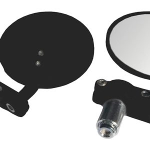 Bike It Black Pheonix Bar End Mirrors