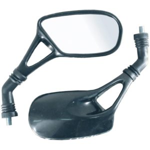 Bike It Aero Universal Black Mirrors With 8mm Thread